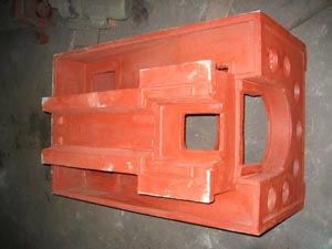 小型数控机床底座