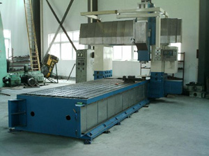 龙门铣床工作台