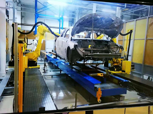 机器人焊接平台 焊接滑台